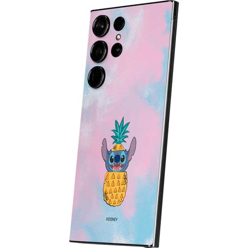 Disney Lilo and Stitch Pineapple Stitch Galaxy S25 Ultra Skin